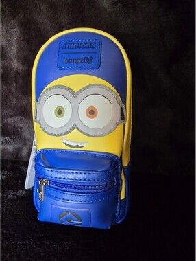 Loungefly Minions Despicable Me Blue & Yellow Bag Pencil Bag